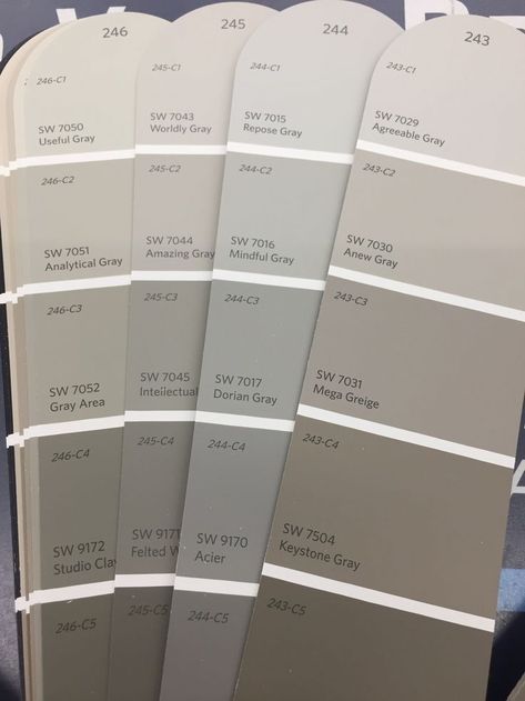 Interior Paint Colors For Living Room, Exterior House Paint Color, Paint Color Combinations, Interior Paint Colors Schemes, Exterior House Paint, Sherwin Williams Gray, House Paint Color Combination, Color Combinations Paint, Exterior House Paint Color Combinations