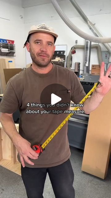 Tape Measure Tricks, Instagram Tricks, House Maintenance, Used Woodworking Tools, Tool Tips, Construction Ideas, House Tips, Video L, Grade 7