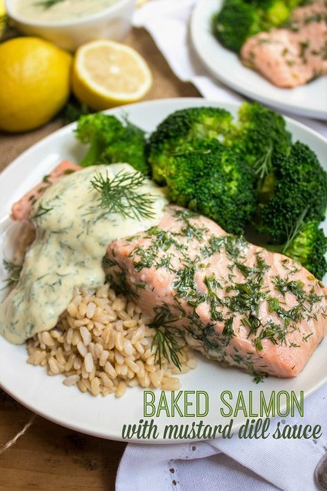 10 Immunity Boosting Foods for Cold & Flu Season Baked Salmon With Lemon, Honey Mustard Salmon Recipes, Dill Sauce For Salmon, Baked Salmon Lemon, Salmon With Lemon, Dill Recipes, Fennel Recipes, Sauce For Salmon, Recipetin Eats