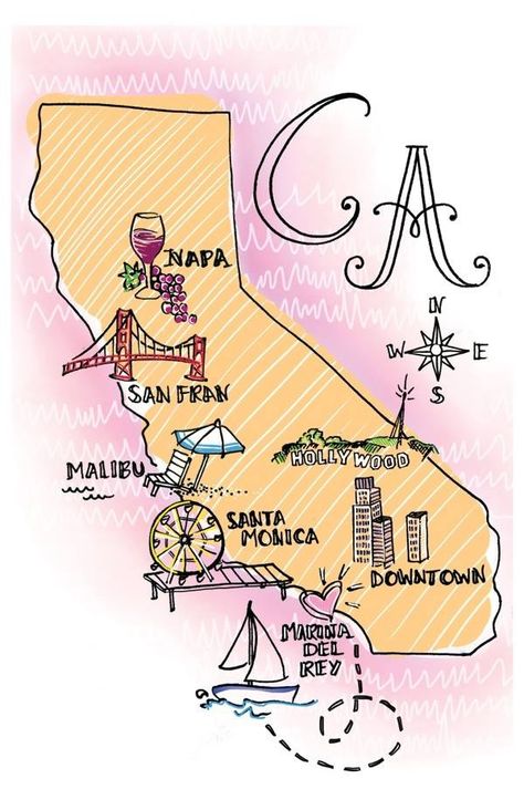 Cali Fairfield California, Gorgeous Pics, Assouline Books, California Aesthetic, Collage Photos, Theme Preschool, State Of California, California Poster, Cali Life