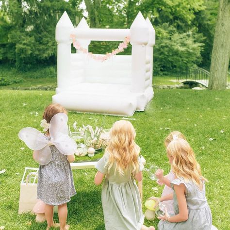 Once upon a time, there were three fairies in a little bounce house… 🪄🧚🦄 Inflatable Bounce House, Bouncy House, Birthday Party Celebration, Bounce House, Summer Activities For Kids, Home Pictures, Outdoor Play, Classic White, Summer Activities