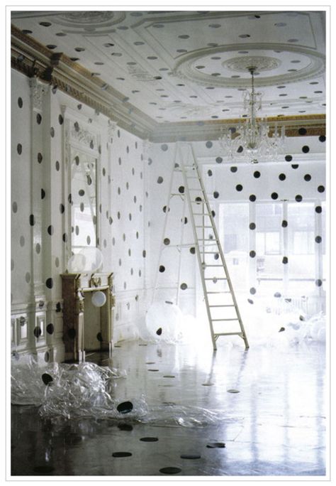 *** Polka Dot Room, Deco Disney, Polka Dot Decor, Polka Dot Walls, Polka Dot Party, Tim Walker, Polka Dot Wedding, The Ceiling, New Wall