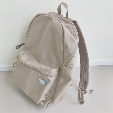 Beige Backpack, Beige Backpacks, Backpack Cute, Year 9, Cute Aesthetic, Birthday Wishlist, I Survived, Secondary School, Leather Backpack