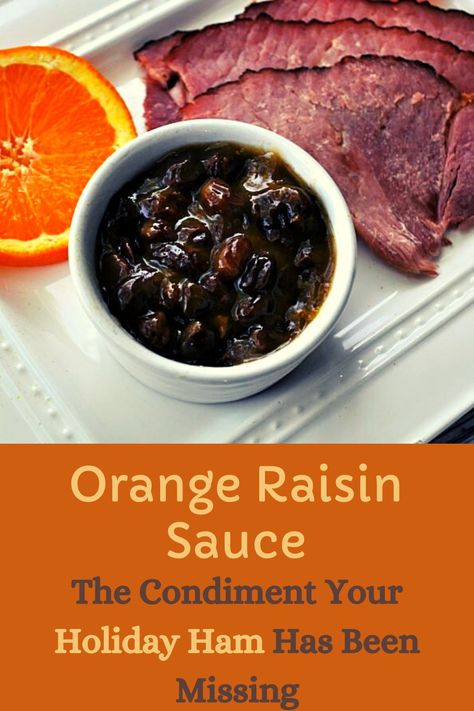 Raisin Sauce For Ham, Sauce For Ham, Ham Steak Glaze, Raisin Sauce, Ham Sauce, Best Bread Pudding Recipe, Best Bread Pudding, Rabbit Season, Honey Glazed Ham