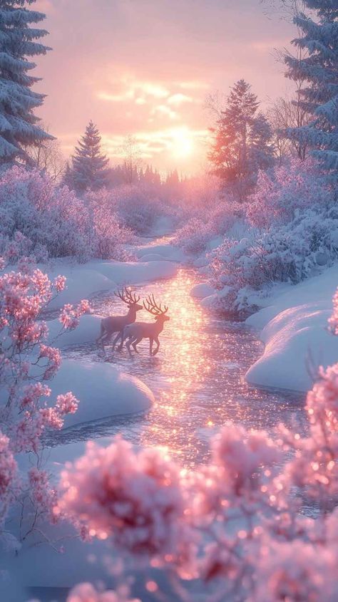 Pretty Pink Iphone Wallpaper, Pink Winter Desktop Wallpaper, Winter Wonderland Phone Wallpaper, Pink Snow Wallpaper, Cute Pastel Wallpaper Iphone, Winter Wonderland Wallpaper Iphone, Mobile Wallpaper Hd 1080p, Pink Winter Wallpaper Iphone, Winter Sunset Wallpaper