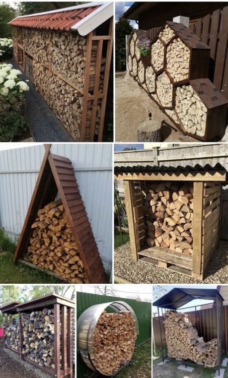 ✸This Old Stomping Ground✸ Firewood Storage Outdoor, Backyard Seating Area, Firewood Shed, Backyard Landscaping Plans, Landscape Design Plans, Backyard Diy Projects, Long Island Ny, Small Backyard Pools, Budget Backyard