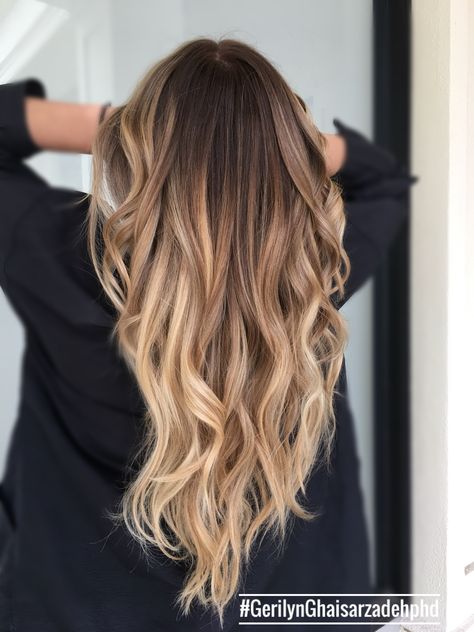 Balayaged and melted Colour Melt Hair, Melted Balayage, Blonde Color Melt, Color Melting Hair, Color Melt, Ombre Hair Blonde, Tumblr Hair, Beautiful Hair Color, Hair 2018