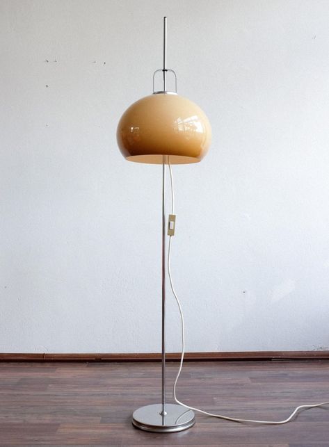 For sale: Floor lamp by Harvey Guzzini for Meblo, 1970s Harvey Guzzini, Welcome To My House, Design Lighting, Office Set, Space Age, Italian Design, Industrial Design, Interior Inspiration, Ibiza