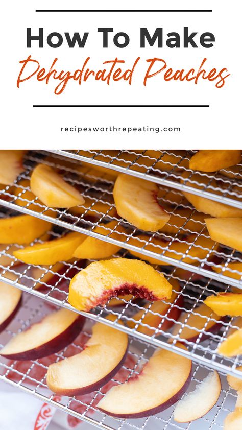 Dehydrated Candied Fruit, Fruit Dehydrator Recipes, Dried Peaches Dehydrator, How To Dyhrated Fruit, How To Dehydrate Strawberries, Drying Fruit, Dehydrate Peaches, Dehydrated Peaches In Dehydrator, Dehydrating Peaches In Dehydrator