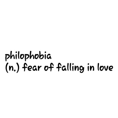 Philophobia. Philophobia Quotes, Fear Of Falling, Rare Words, Proud Of Me, Cool Words, Vocabulary, Writing, Quotes, Quick Saves