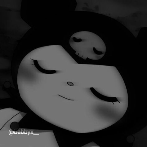 White Cartoon Character, Kitty Aesthetic, White Cartoon, Black And White Cartoon, Hello Kitty Aesthetic, Eyes Closed, Cartoon Character, Hello Kitty, Kitty