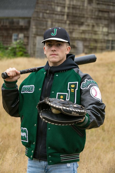 Letterman Jacket Pictures, School Jacket, Tight Leather Pants, Letterman Jackets, Varsity Jackets, Letterman Jacket, Senior Photos, Varsity Jacket, Leather Pants