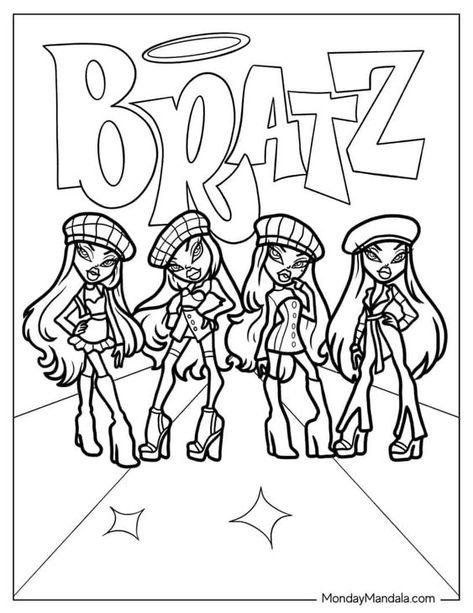 29 Bratz Coloring Pages (Free PDF Printables) Coloring pages #coloringpages Coloring page #coloringpage Adult Coloring pages #adultcoloringpages Coloring pages adult #coloringpagesadult Coloring books #coloringbooks 14.563 Y2k Coloring Pages Bratz, Bratz Coloring Pages Free Printable, Bratz Doll Coloring Pages, Baddie Coloring Pages Printable, Coquette Coloring Page, Y2k Coloring Pages People, Winx Coloring Pages, Baddie Coloring Pages, Bratz Coloring Pages