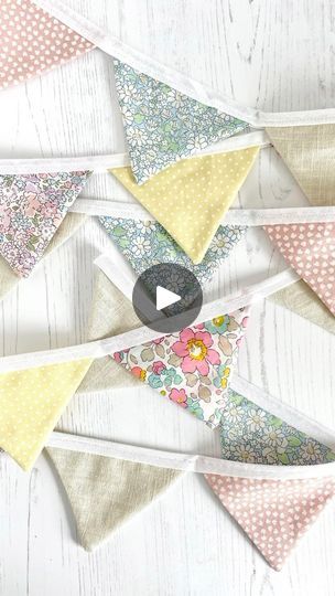 Making Bunting, Bunny Bags, General Crafts, Quilting Techniques, March 19, Liberty Fabric, My Business, Sewing Ideas, Sewing Tutorials