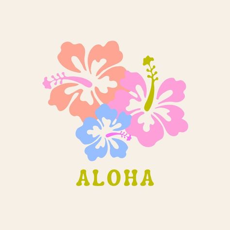 Photo by Ink and Metal Design on January 23, 2022. May be an image of flower and text that says 'ALOHA'. Hibiscus Svg, Boho Printables, Peace Frog, Trip To Maui, Samoan Tattoo, Cute Summer Wallpapers, Polynesian Culture, January 23, Summer Wallpaper