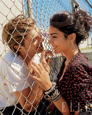 High School Confidential Gabriela Montez, Zac Efron Pictures, School Couple, Zac And Vanessa, Zac Efron And Vanessa, High School Love, High School Musical 3, Liam Hemsworth, Relationship Goals Pictures