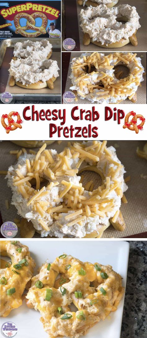 Game Day Pretzels - 3 ways! Cheesy Crab Dip, Dip Pretzels, Fall Pizza, Soft Pretzel Recipe, Winning Recipes, Easy Homemade Pizza, Pretzel Dip, Crab Dip, Pretzels Recipe