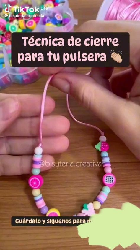 Anting Manik, Bead Charms Diy, Diy Bracelets Easy, Diy Bracelet Designs, Diy Bracelets Patterns, Handmade Jewelry Tutorials, Handmade Jewelry Diy, Beaded Bracelets Diy, Phone Case For Samsung