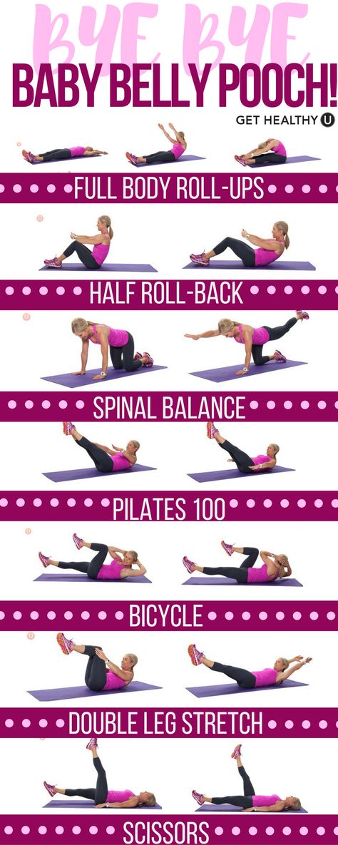 Time for mom to get strong! Blast away that baby belly pooch with these killer Pilates exercises that strengthen your core and tone your entire body. This is the perfect nap time workout. Pooch Workout, Excellent Health, Post Baby Workout, Beginner Pilates, Post Pregnancy Workout, Pilates Exercises, Beginner Workouts, Pilates Video, Baby Workout