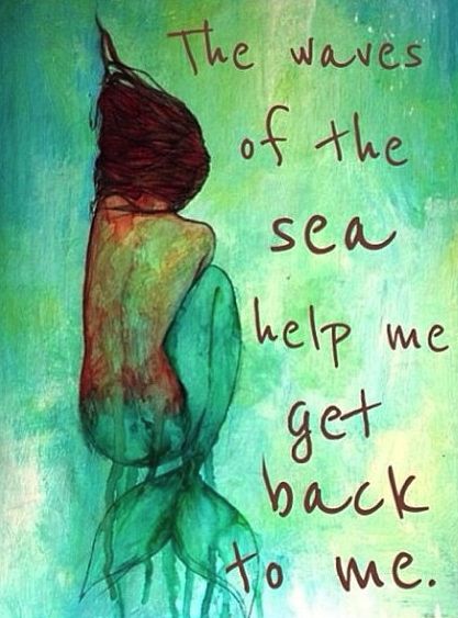 my peaceful place.. Mermaid Facts, Water Mermaid, Mermaid Quotes, Ocean Quotes, Peaceful Place, Mermaid Tattoos, Mermaid Dreams, Mermaid Life, Beach Quotes