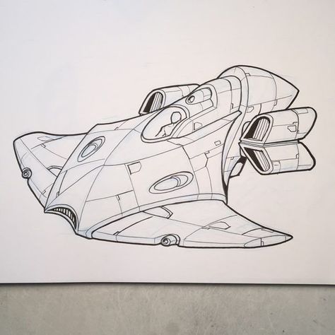 Space Ships Design Concept Art, Bioship Concept Art, Space Cruiser Concept Art, Alien Ship Drawing, Alien Spaceship Drawing, Simple Spaceship, Spaceships Concept Art, Drone Design Concept Art, Spaceship Concept Art