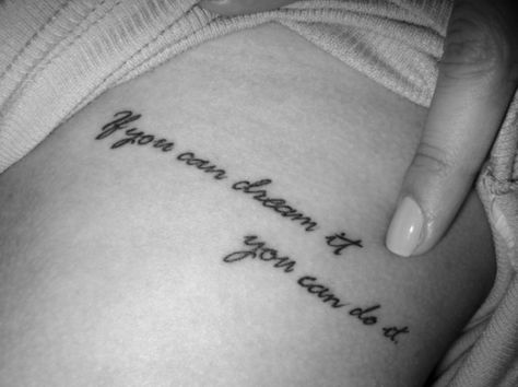 <3 Do It Tattoo, It Tattoo, Tatoo Inspiration, Walt Disney Quotes, Mommy Quotes, Human Canvas, Time Tattoos, Dream It, You Dream