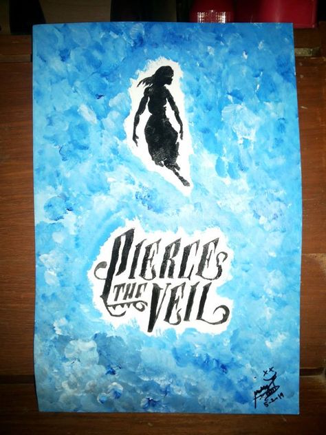 My Pierce The Veil painting <3 #PTV Pierce The Veil Painting, Veil Painting, Drawing Tut, Emo Anime, Swag Art, Pierce The Veil, The Veil, Art Pictures, Painting Ideas