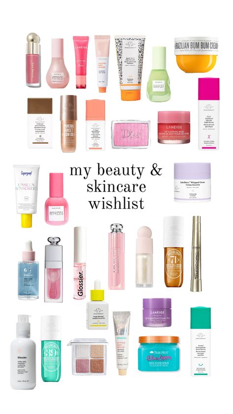 Preppy Wish List, Makeup Shuffles, Tree Hut Scrub, Flawless Skin Routine, Trendy Skincare, Wishlist Skincare, Preppy Makeup, Skincare Board, Skincare Wishlist