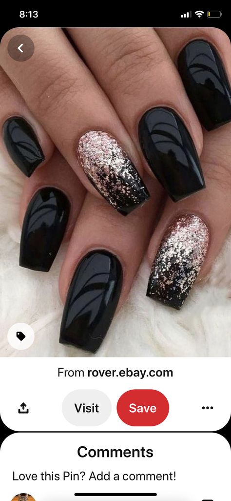 Amethyst Nails, Nail References, Matrix Design, Graffiti Nails, Nails 2018, Manicure Colors, Black Acrylic Nails, Fall Nail Art Designs, Black Nail Art