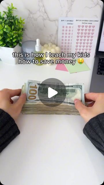 Budget With Milly on Instagram: "The best way to teach kids about money 💕" Kids Money Management, Kids Saving Money, Budget Planner Free, Family Money, Instagram Link In Bio, How To Teach Kids, Teaching Lessons, Money Saving Plan, Kids Money