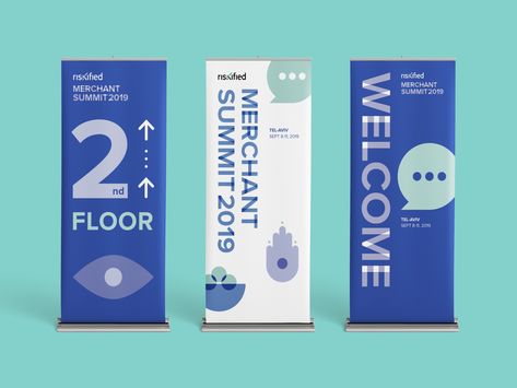 Merchant Summit Roll-ups Roller Banner Design, Pull Up Banner Design, Rollup Design, Pull Up Banner, Roll Up Banner Design, Rollup Banner Design, X Banner, Roll Banner, Standee Design