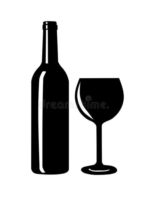 Wine Bottle Silhouette, Wine Bottle Template, Wine Bottle Drawing, Wine Bottle Illustration, Wine Bottle Logo, Wine Drawing, Bottle Silhouette, Wine Vector, Vine Bottle