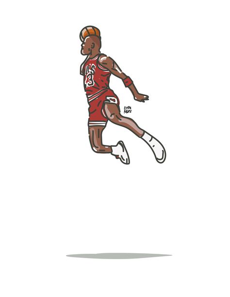 MICHAEL JORDAN FLY ILLUSTRATION ILUSTRACION Michael Jordan Illustration, Michael Jordan Drawing, Jordan Illustration, Fly Illustration, Cool Pictures To Draw, Jordan Tattoo, Basketball Tattoos, Jeffrey Jordan, I Love Basketball