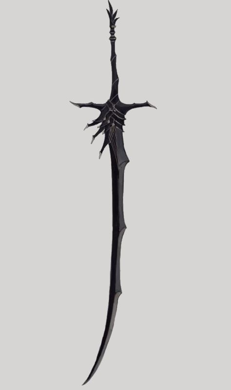 Fantasy Swords Concept Art, Fantasy Swords, Guerriero Samurai, Fantasy Blade, Types Of Swords, Fantasy Props, 다크 판타지, Cool Swords, Fantasy Concept Art