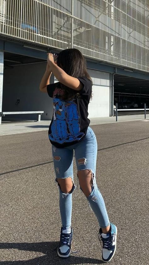 Outfits Con Jordan Mujer, Swag Outfits For Girls, Tomboy Style Outfits, Causual Outfits, Cute Comfy Outfits, Teenager Outfits, Cute Swag Outfits, Swaggy Outfits