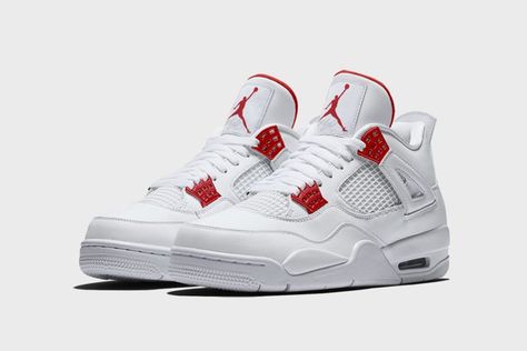 The Red Metallic Air Jordan 4 Has a Rumored Release Date #highsnobiety #nike #sportswear #streetwear #sneakers #athleisure