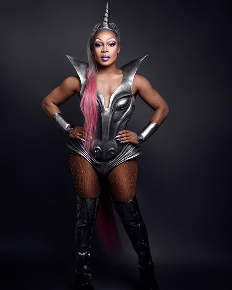 TODRICK on Instagram: “God is a Woman 🦄 CAPTION THIS!  photo: @jonsams Hair: @sadiddygirlbeauty Costume: @georgetroester make-up: @missfamenyc #unicorn” Todrick Hall, God Is A Woman, Caption This, God Is, A Woman, Wonder Woman, Make Up, Photo And Video, Instagram Photo