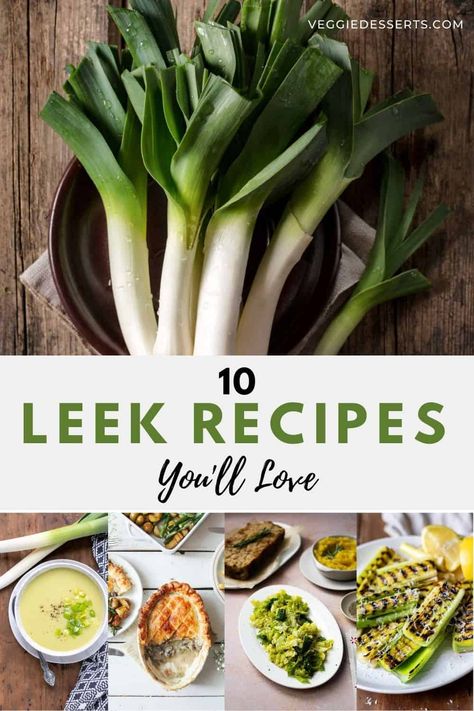 Wondering what leeks are? How to cut them, how to prep them and what recipes you can cook? I've got you covered with Leek 101 guide to this tasty vegetable from the onion family. Leeks Recipe Healthy, Leeks Side Dish, Leek Recipes Side Dishes, How To Cook Leeks, Grilled Leeks, Roasted Leeks, Leek Pasta, Vegan Pot Pies, Leek Recipes