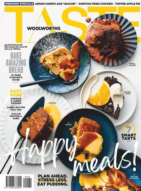 Food Magazine Layout, South African Food, 잡지 레이아웃, Food Menu Design, South African Recipes, Food Graphic Design, Magazine Layout Design, Food Poster Design, Food Ads