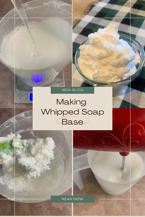 There are countless recipes that you can make once you learn how to make your own whipped soap base from scratch. I love the light and fluffiness of this soap, it is like washing with clouds of goodness. Just make the base and store it away until you are ready to whip up a new soapy creation. whipped soap base recipe making a whipped bath butter foaming bath whip soap soap making making soap how to make soap making soap at home Foaming Bath Whip Recipes, Diy Foaming Bath Butter Recipe, Foaming Soap Recipe, Whipped Bath Soap Recipe, Homemade Whipped Soap Recipes, Foaming Bath Butter Base Recipe, Whipped Soap Base Recipe, Diy Soap Base Recipes, Whipped Body Soap Recipe