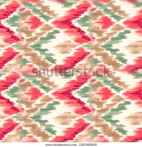 Seamless Shibori Pattern Tie Dye Allover Stock Illustration 2287483039 | Shutterstock Ikat Painting, Patola Pattern, Textile Decoration, Watercolour Pattern, Kurti Pattern, Wallpaper Graphic, Shibori Designs, Textured Carpet, Shibori Print