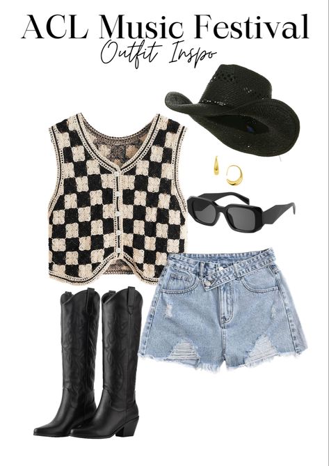 Acl Outfits Festivals, Austin City Limits Outfit, Acl Outfits, Acl Music Festival, Festival Outfit Inspo, Austin City Limits, Music Festival Outfit, City Limits, Festival Outfit