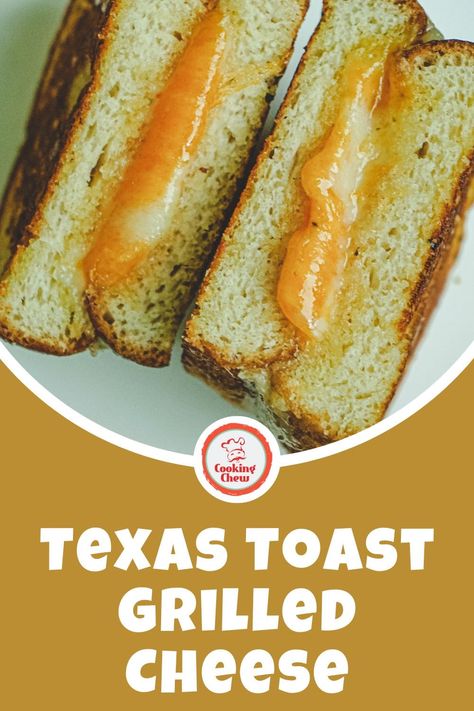 A frozen box of Texas Toast garlic bread transforms an average grilled cheese into a decadent, crave-able hot sandwich with just two ingredients! Texas Toast Grilled Cheese Sandwiches, Texas Toast Grilled Cheese, Fancy Grilled Cheese Recipes, Toast Garlic Bread, Texas Toast Garlic Bread, Frozen Garlic Bread, Fancy Grilled Cheese, Grilled Cheese Recipe, Buffalo Chicken Dip Recipe