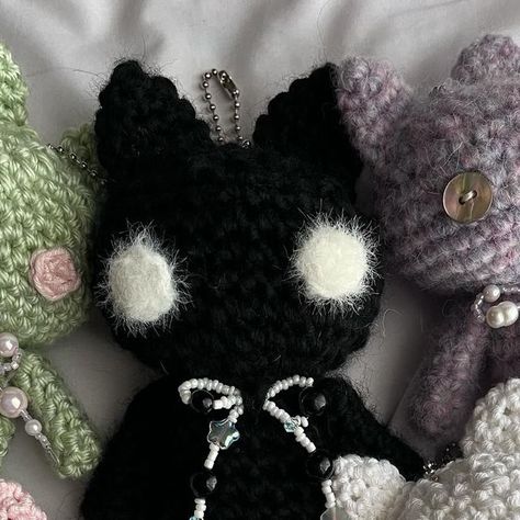 cait ˚୨୧⋆｡˚ ⋆ on Instagram: "halloween themed items! all now available on my website ౨ৎ ⋆˙♡ #starcats #crochet" Cat Themed Crochet, Crochet Cute, 2023 Halloween, Cat Themed, October 20, Cat Theme, Halloween Themes, My Website, Halloween