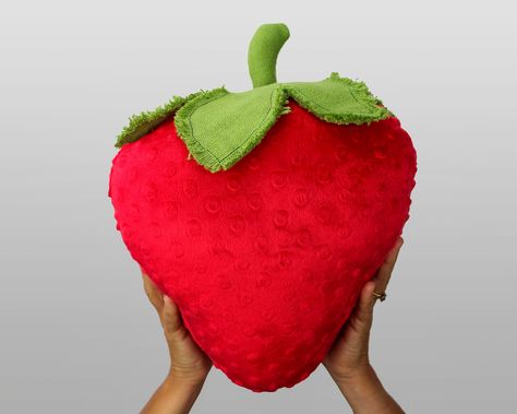 Excited to share the latest addition to my #etsy shop: Giant Strawberry Pillow PDF plush - berry soft toy - fruit cushion - sewing pattern / Digital download #supplies #sewing #strawberrypdfplush #strawberrypattern #strawberrysewing #giantstrawberrytoy #giantberrypattern #giantfruitpattern #fruitsewingpattern https://etsy.me/2O9br8p Sew Strawberry Pillow, Strawberry Plush Pattern, Crochet Strawberry Pillow Pattern Free, Strawberry Sewing Pattern, Strawberry Pillow Pattern, Strawberry Cushion, Strawberry Sewing, Fruit Cushion, Strawberry Plushie