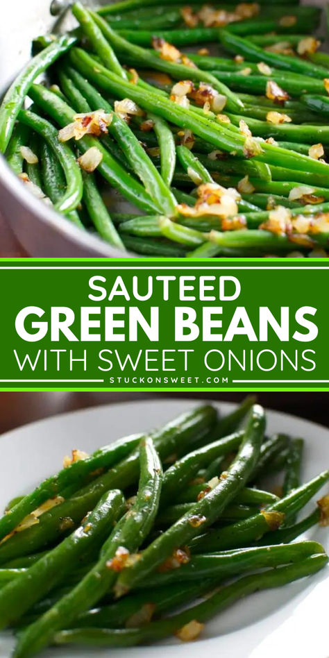 Elevate your Thanksgiving feast with this savory beans and onions recipe! This sautéed green beans and red onion dish is quick and easy. Don't miss out on this recipe and serve a Thanksgiving side dish to impress your guests! Green Bean And Onion Recipes, Sauteed Green Beans With Onions, Green Beans Side Dish Recipes, Green Bean Side Dish Thanksgiving, Green Bean Recipes Sauteed, Green Bean Recipes Thanksgiving, Thanksgiving Green Bean Recipes, Maple Green Beans, Green Beans With Onions