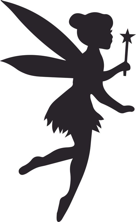 Tinkerbell Design, Fairy Stencil, Tinkerbell Party Theme, Bell Disney, Cartoon Character Art, Kartu Ulang Tahun Diy, Disney Silhouettes, Fairy Silhouette, Coffee Cup Art