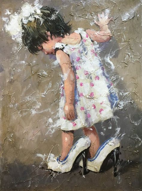 Childhood Nostalgia Art, Inessa Morozova, Childhood Artwork, Childhood Painting, Art Childhood, Childhood Art, Nostalgia Art, Notes Art, Watercolor Art Lessons