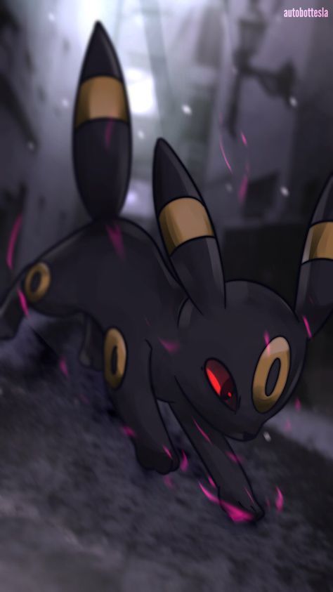 Umbreon Pokemon, Eevee Cute, Pokemon Original, Umbreon And Espeon, Pokemon Umbreon, Cool Pokemon Wallpapers, Pokemon Eeveelutions, Pokemon Wallpaper, Eevee Evolutions