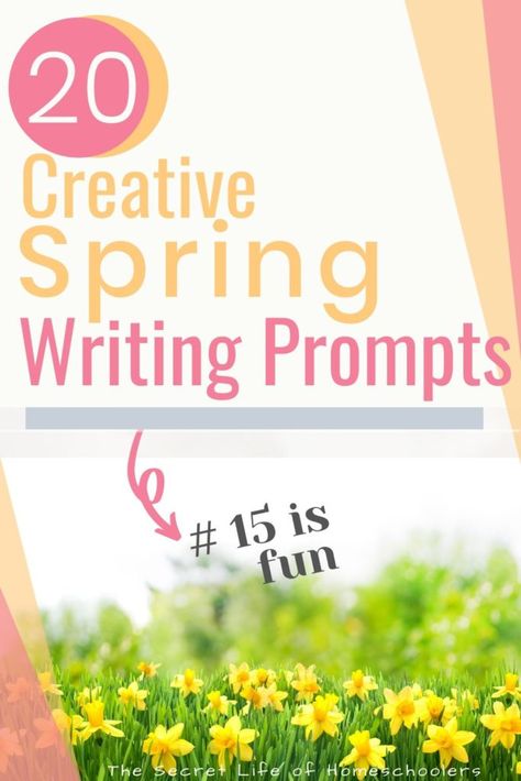 Spring Writing Paper, Spring Writing Activity, April Writing, Spring Writing Prompts, Free Writing Paper, Journal Prompts For Kids, Spring Writing, 3rd Grade Writing, Homeschool Writing